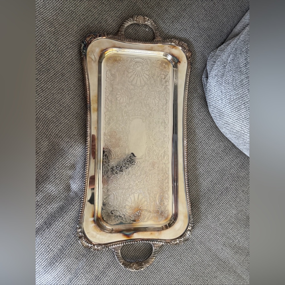 Vintage Neiman Marcus Silver Platter